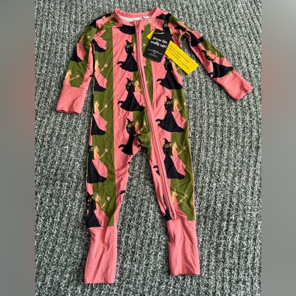 Velveteen by Bunny Knots Bamboo Zipper Romper – Size 6–12M